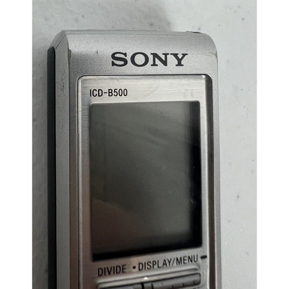 Sony ICD-B500 (256 MB, 150 Hours) Handheld Digital Voice Recorder - Picture 2 of 4